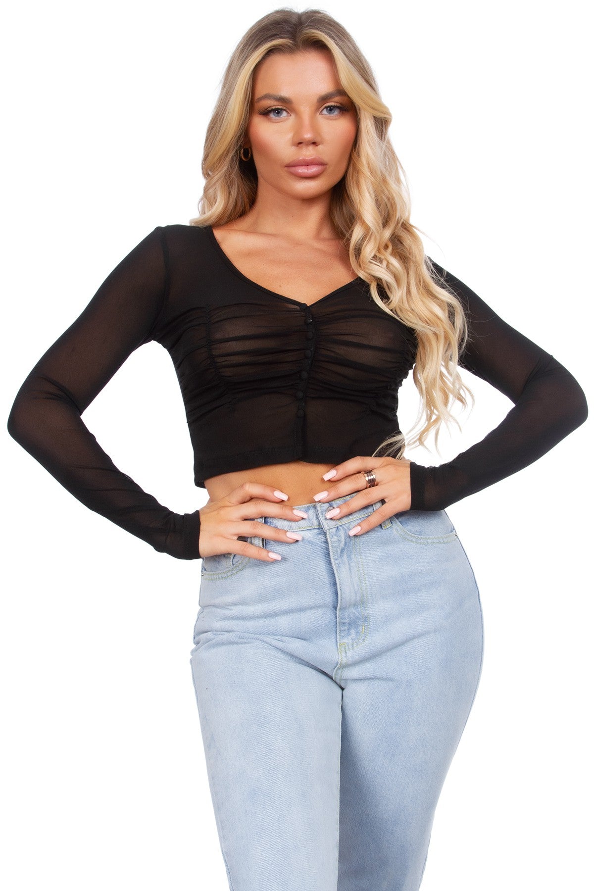 TH27205-BRIGITTE BLACK