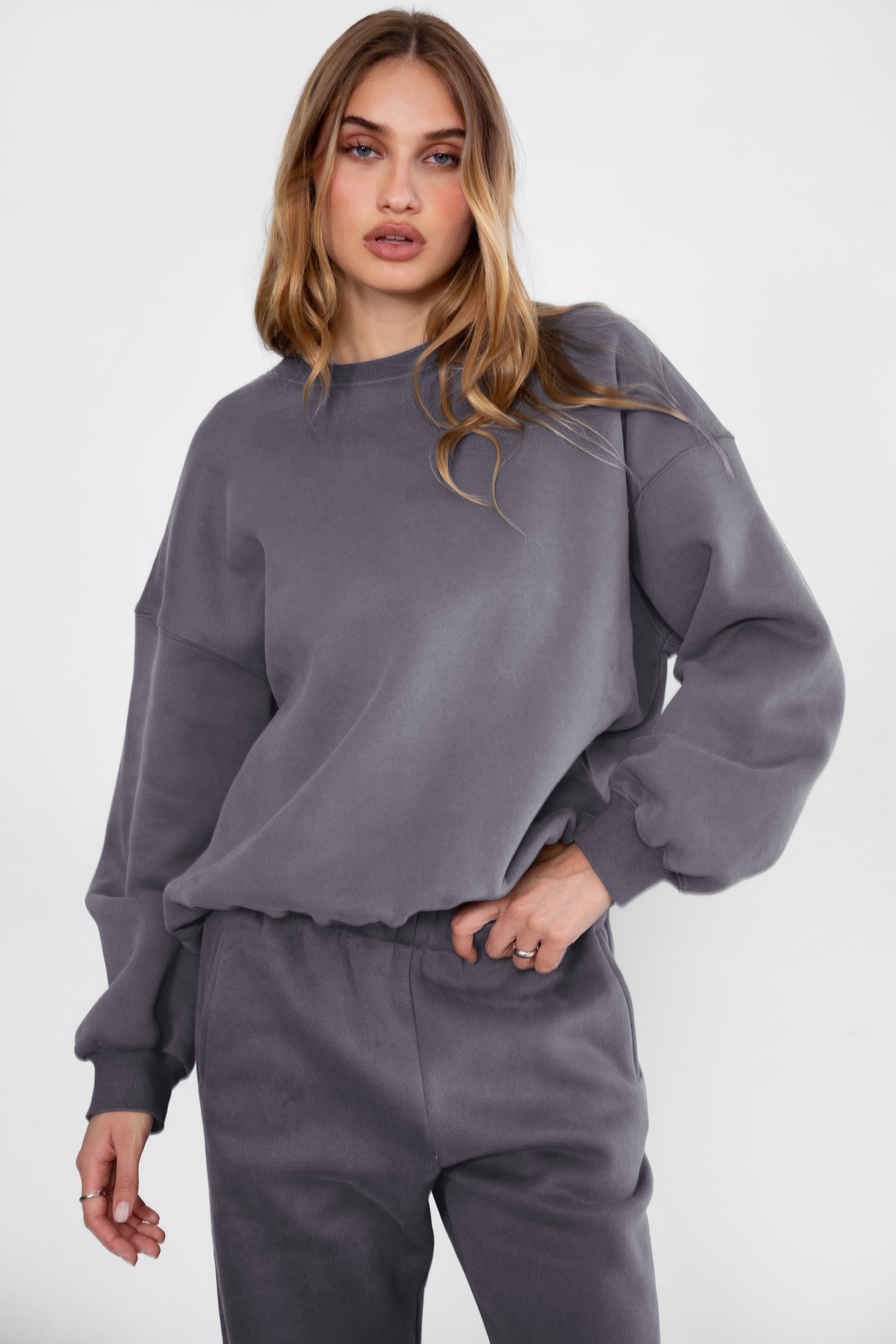 TH28243-VARSITY CHARCOAL